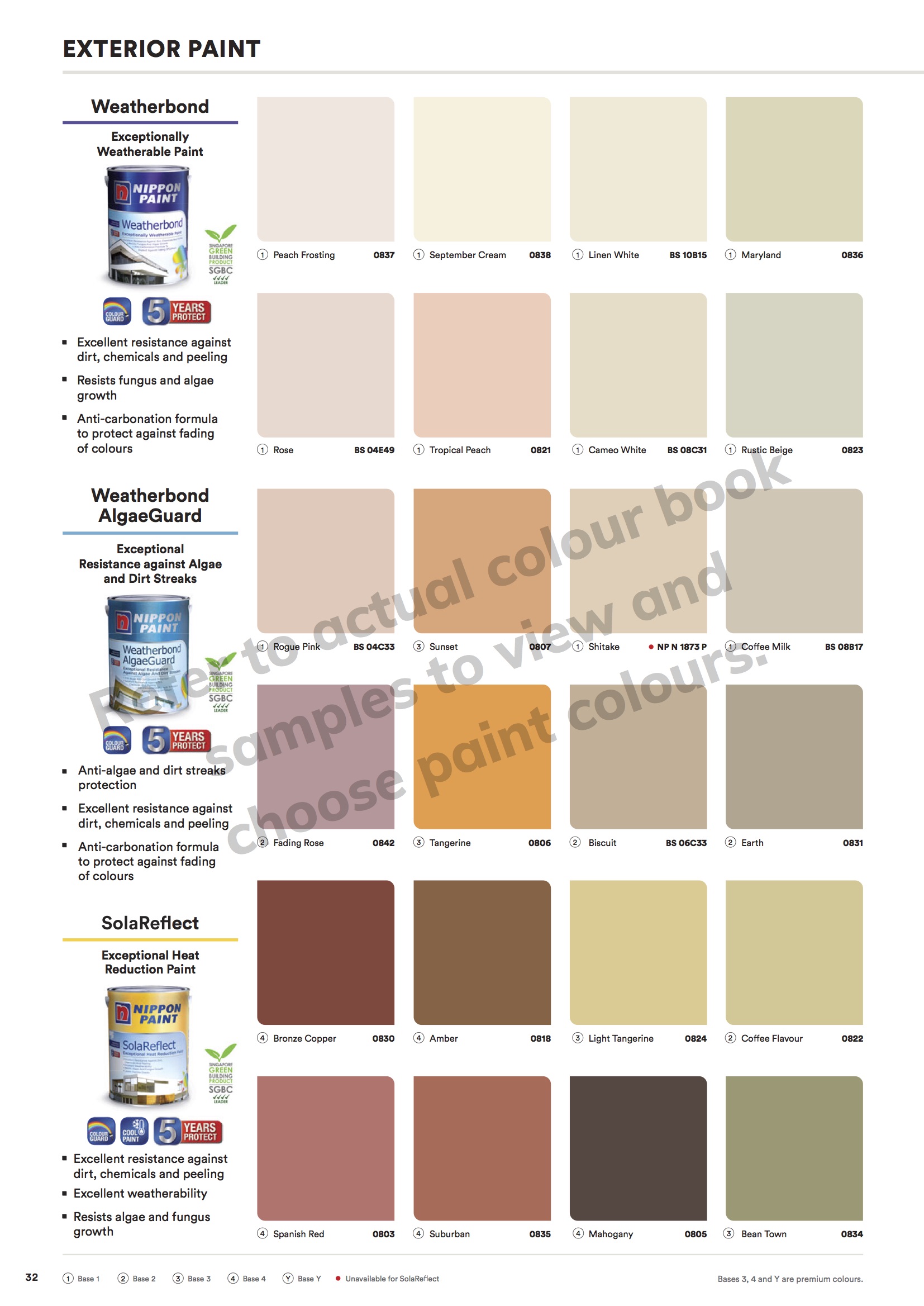 Catalogue 2020 nippon paint colour Colour Paint